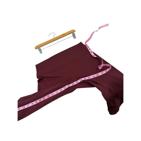 Lululemon Wunder Train High-Rise Tight 28" Burgundy Womens 12 - Picture 8 of 8